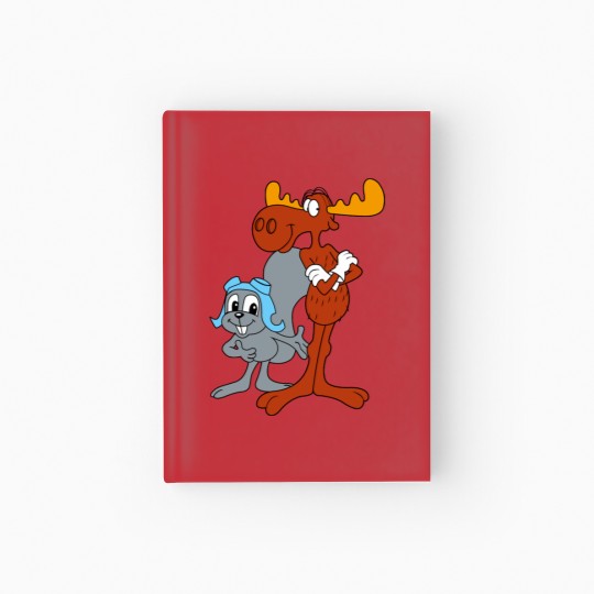 Discover Rocky and Bullwinkle Hardcover Journal