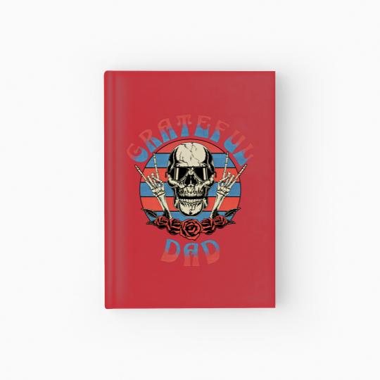 Discover Grateful Dad Hardcover Journal, , Father's Day Hardcover Journal, Fathers Day Gift,