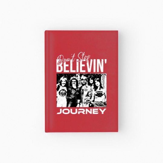 Discover Journey The Band Don't Stop Believin' Hardcover Journal