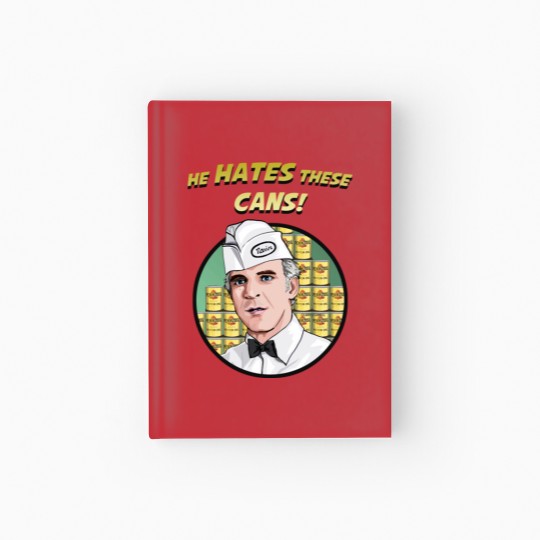 Discover He Hates These Cans Hardcover Journal