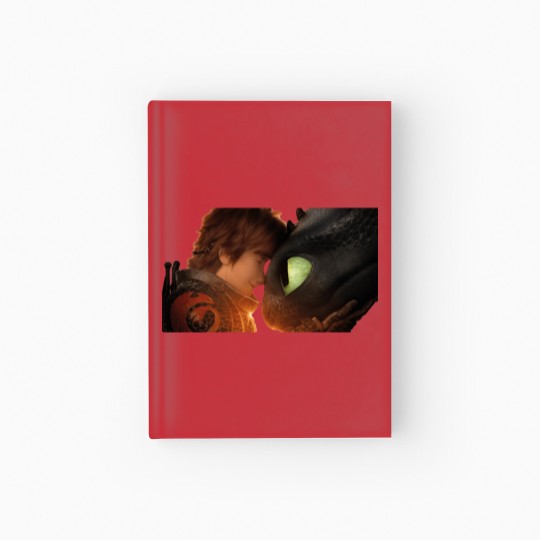 Discover hiccup  toothless Hardcover Journal