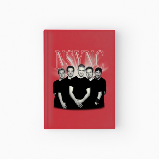 Discover Vintage Y2K NSYNC Hardcover Journal