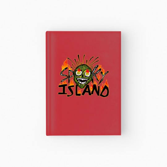Discover Spooky Island Scooby Doo Collage Unisex Hardcover Journal, Spooky Island