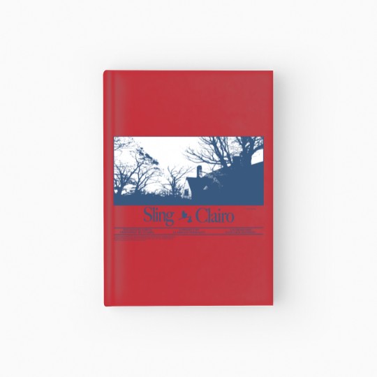 Discover Clairo Sling Merch Hardcover Journal, Clairo European Tour