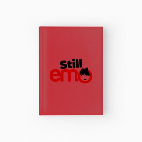 Discover Sill Emo Emo Clothes Hardcover Journal - Emo Core Design