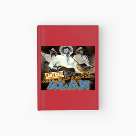 Discover Alan Jackson Tour 2024 37 Years Hardcover Journal