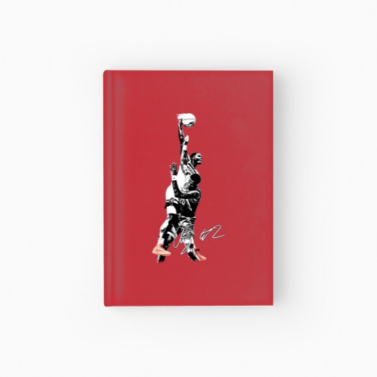 Discover Anthony Edwards Dunk on John Collins Minnesota Hardcover Journal
