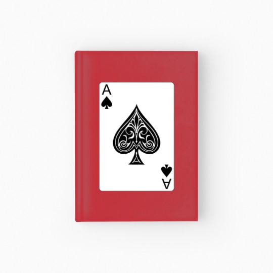 Discover Ace of Spades Classic Hardcover Journal