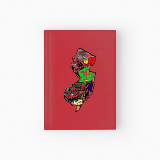Discover New Jersey Drive Hardcover Journal