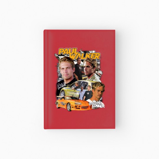 Discover Fast and Furious Hardcover Journal featuring Paul Walker