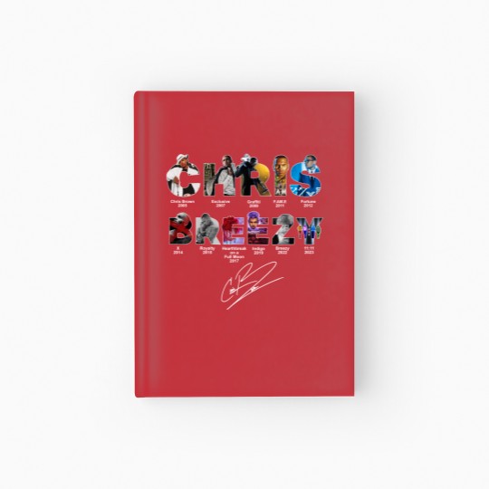 Discover Chris Brown 11:11 Tour 2024 Hardcover Journal, Chris Brown Fan Hardcover Journal