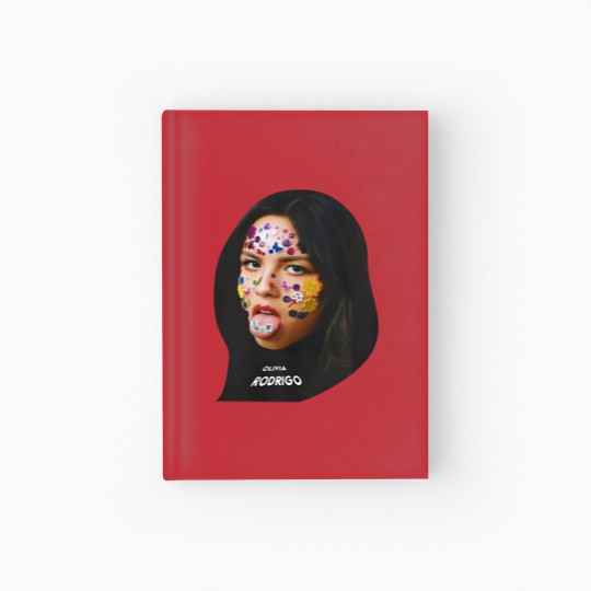 Discover Olivia Rodrigo Stick Face Vintage Hardcover Journal
