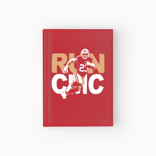 Discover San Francisco Christian Mccaffrey "Run Cmc" Hardcover Journal