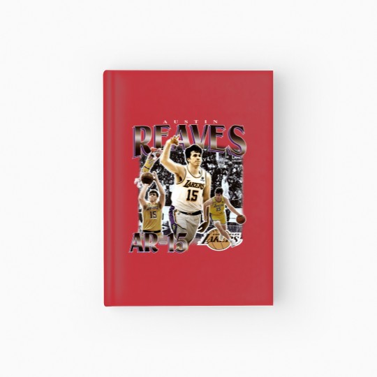 Discover Vintage 90s Graphic Style Austin Reaves Hardcover Journal