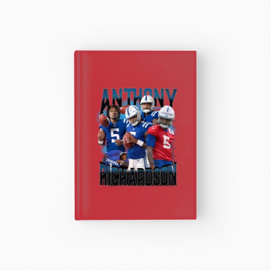 Discover Anthony Richardson Vintage 90s Hardcover Journal, Anthony Richardson