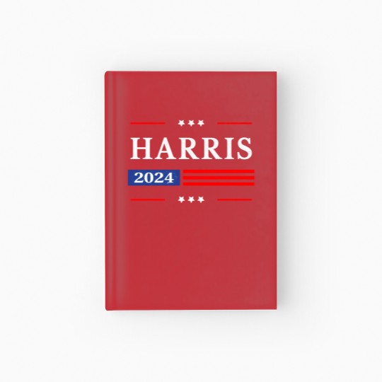 Discover Kamala Harris 2024 Hardcover Journal, Kamala Harris  President 2024 Hardcover Journal