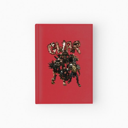 Discover Vintage 1999 Gwar Rendezvous with Ragnarok White Short Sleeve Hardcover Journal