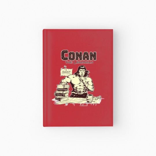 Discover Conan the Librarian Hardcover Journal