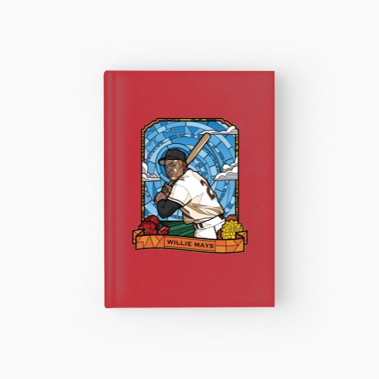 Discover WILLIE MAYS STAINED GLASS - Willie Mays - Hardcover Journal