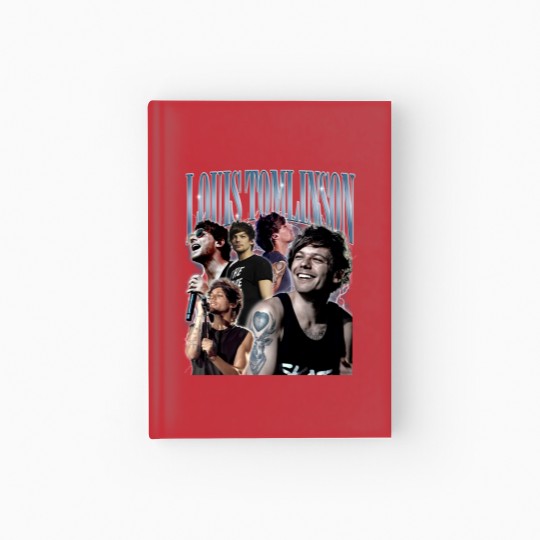 Discover Louis Tomlinson Vintage 90s Hardcover Journal - Tour 2023