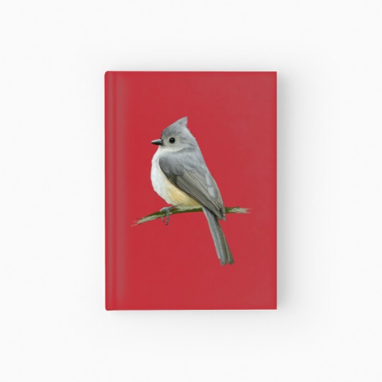 Discover cute bird Hardcover Journal