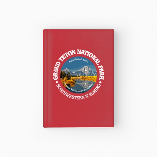 Discover Grand Teton National Park (NP) Hardcover Journal
