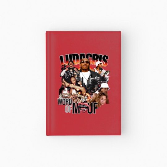 Discover Ludacris Double-Sided Unisex Hardcover Journal