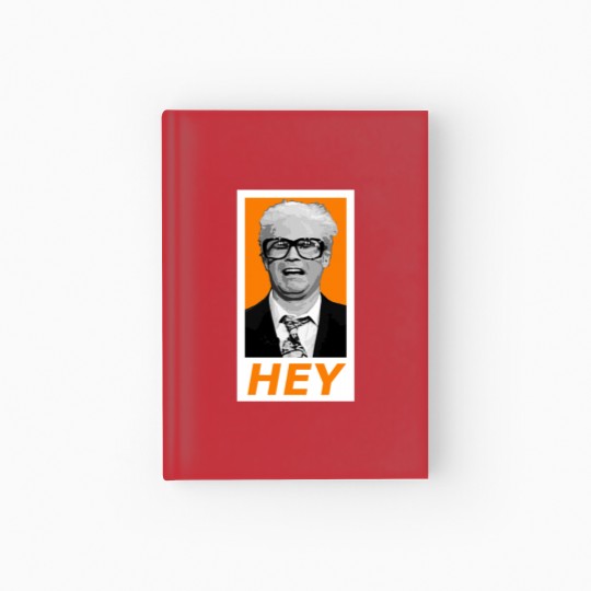Discover Harry Caray - Hey - Orange Hardcover Journal