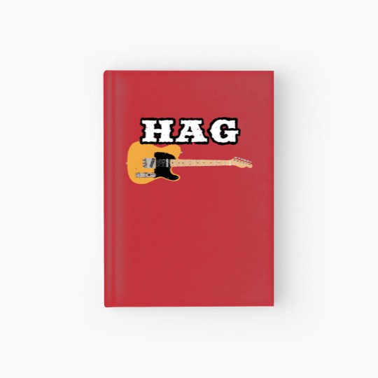 Discover Merle Haggard HAG Telecaster Hardcover Journal
