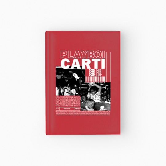 Discover Vintage Playboi Carti Hardcover Journal, Playboi Carti merch