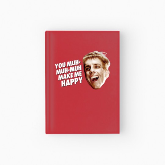 Discover Simple Jack - you muh-muh-make me happy Hardcover Journal