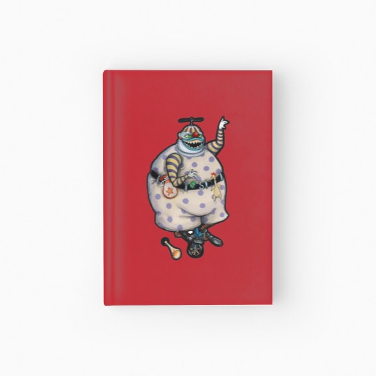 Discover Clown With The Tear-Away Face Hardcover Journal