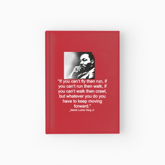 Discover Hardcover Journal Featuring Martin Luther King Quotes