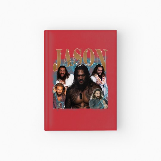 Discover Jason Momoa Hardcover Journal - Superhero Design