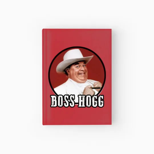 Discover Boss Hogg from Dukes Of Hazzard Hardcover Journal