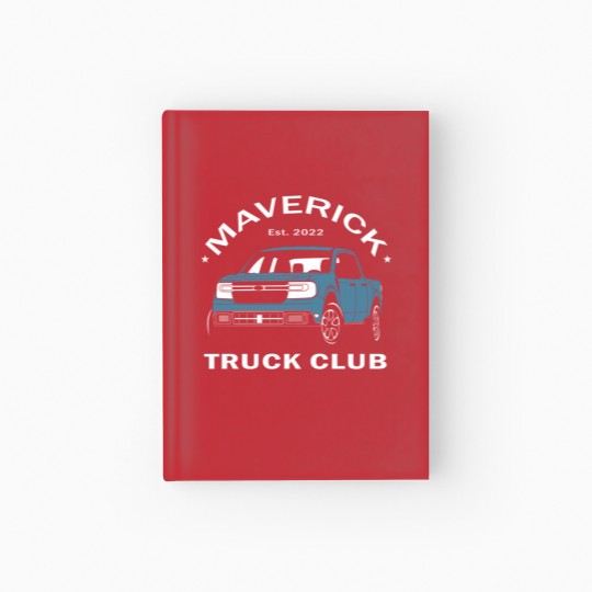 Discover Maverick Truck Club - Area 51 Hardcover Journal