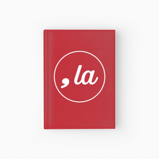 Discover comma la Hardcover Journal
