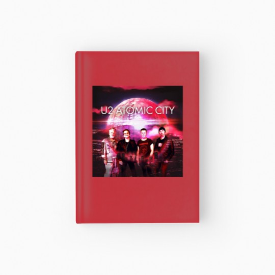 Discover U2 Atomic City Hardcover Journal, Las Vegas U2 Ultraviolet Sphere 2023