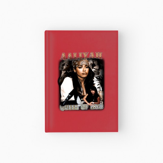Discover Aaliyah Queen Of R&B Hardcover Journal