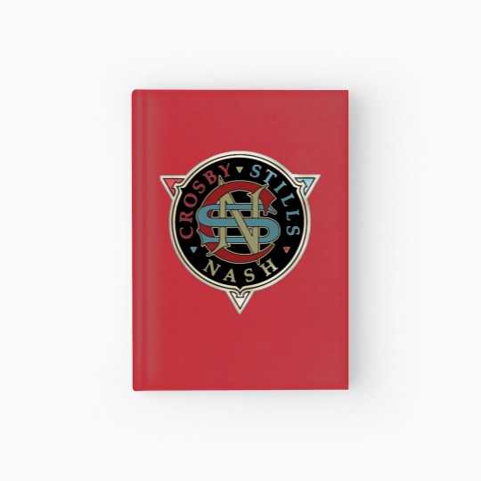 Discover The Band Crosby Logo Stills Band Music Nash Fashion And Young Hardcover Journal