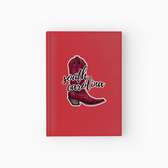Discover University of South Carolina cowboy boot 1 Hardcover Journal