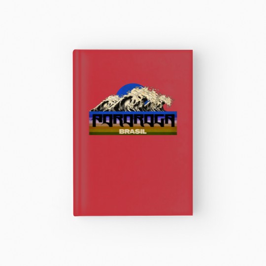 Discover Pororoca Big Wave Hardcover Journal