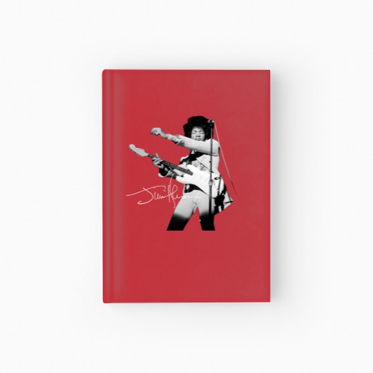 Discover Jimi Hendrix Music Hardcover Journal