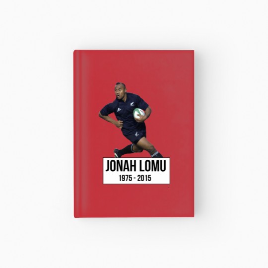 Discover Jonah Lomu Hardcover Journal