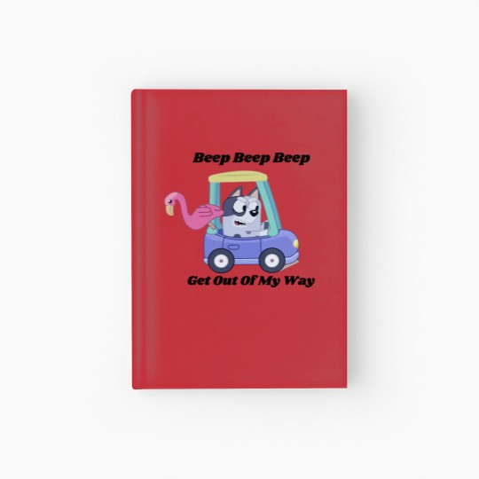 Discover Get Out Of My Way Muffin Hardcover Journal, Muffin BlueyDad Hardcover Journal