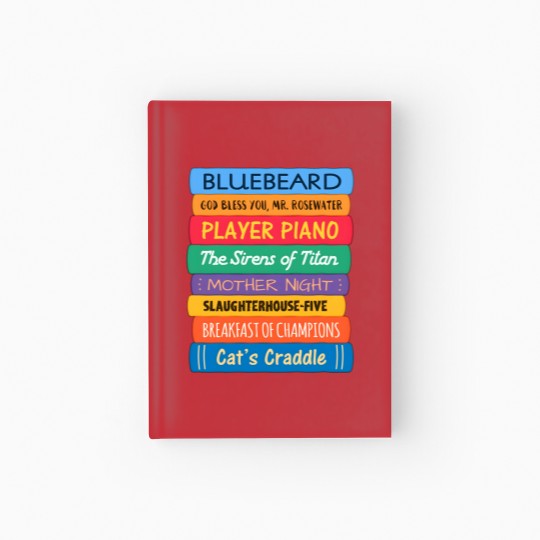 Discover Kurt Vonnegut Books Hardcover Journal