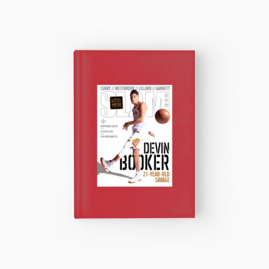 Discover Devin Booker SLAM Poster Hardcover Journal, Devin Booker Magazine Hardcover Journal