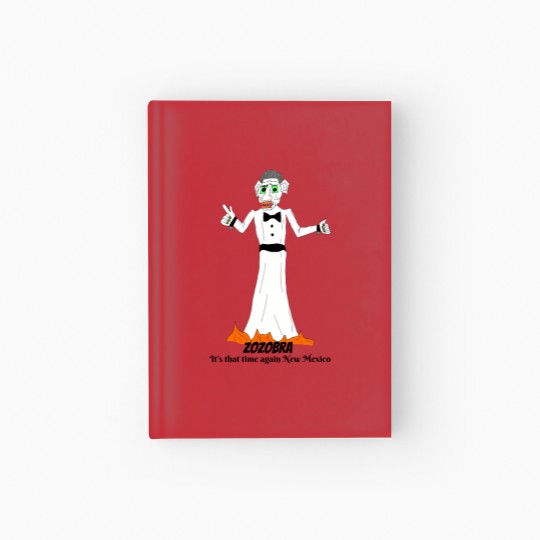 Discover Zozobra, original artwork Hardcover Journal
