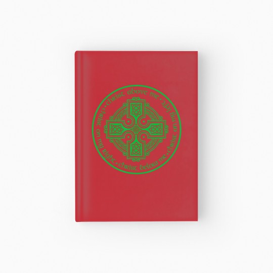 Discover st patrick's breastplate lorica prayer catholic irish cross Hardcover Journal