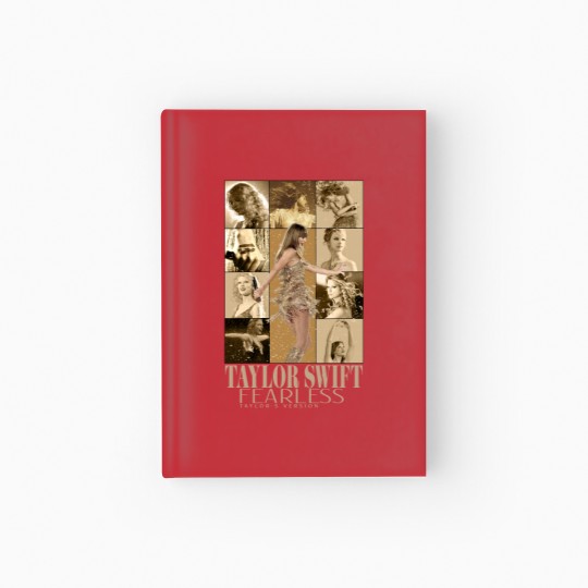 Discover Vintage 90s Style Taylor Fearless Hardcover Journal